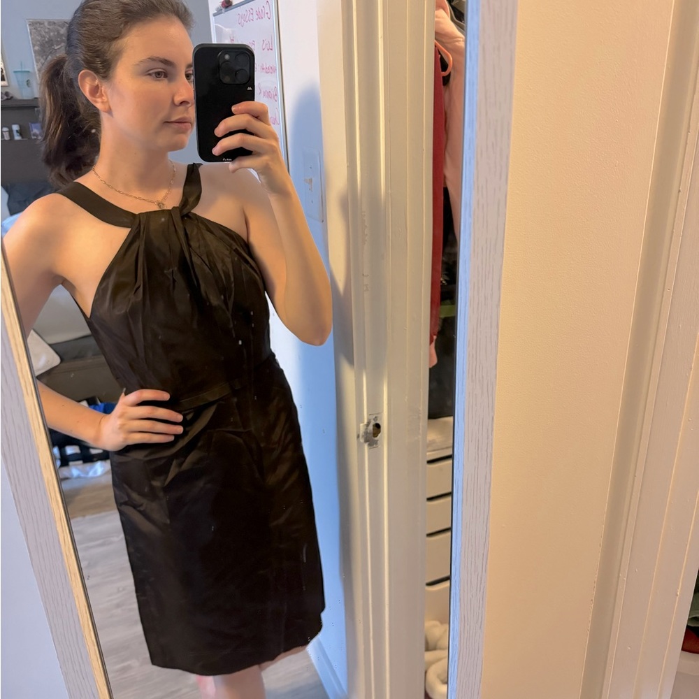 Brand new brown JCrew dress with tags (work/cocktail dress)